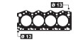GASKET FOR FIAT DUCATO Flatbed 4837051 10068600