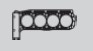 GASKET FOR BENZ W123 1020160320 10009700