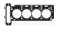 GASKET FOR BENZ 3 Saloon (E90) 1110162820 10128000