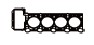 GASKET FOR BMW 5 Saloon (E34) 11121736345 10098100